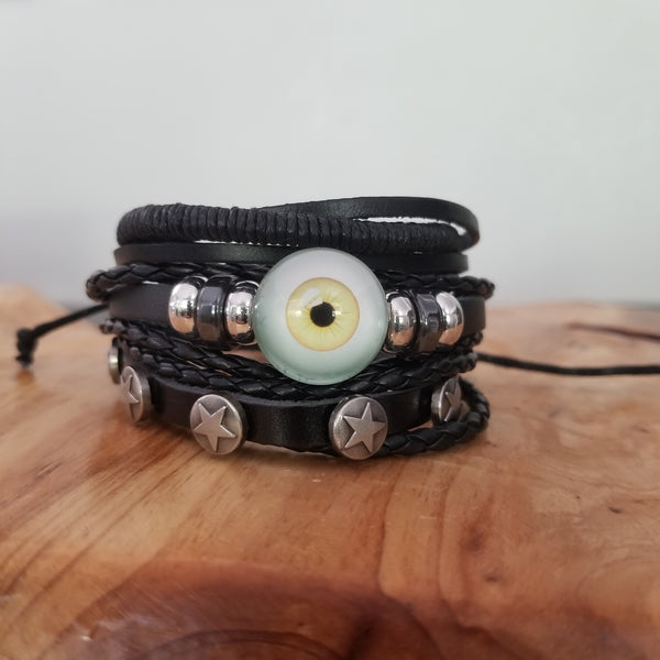 Percy Evil Eye Bracelet Set