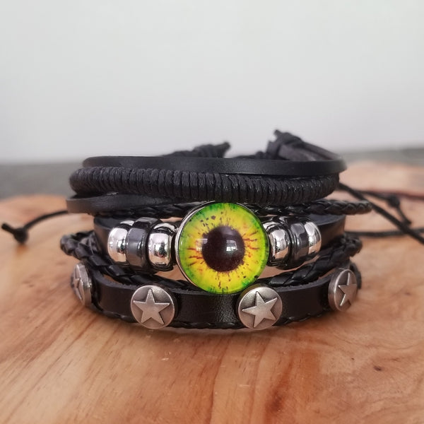 Circe Evil Eye Bracelet Set