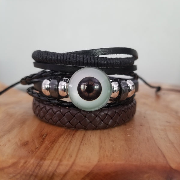 Dune Evil Eye Bracelet Set