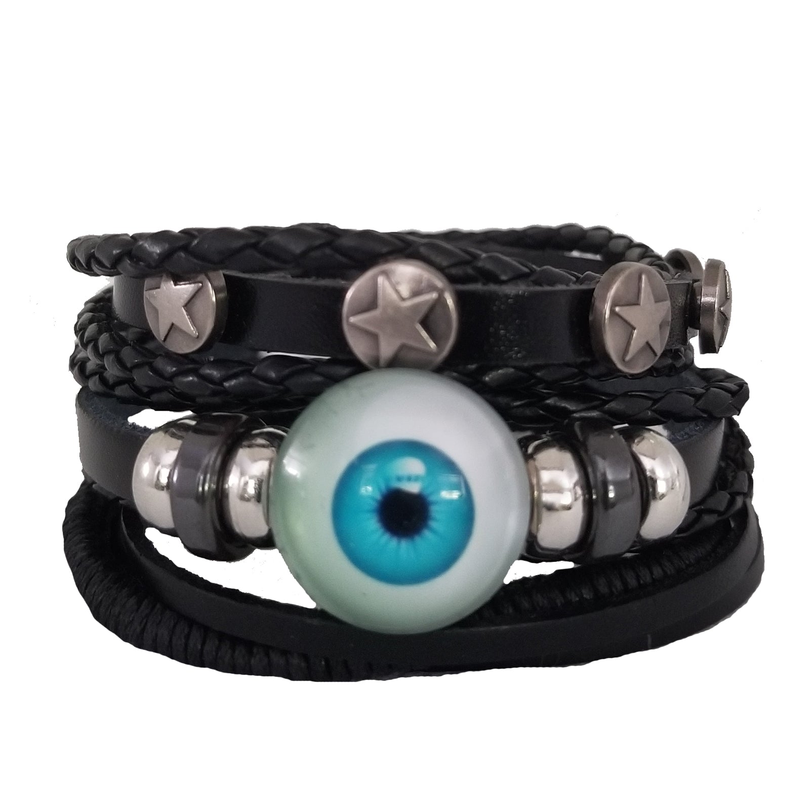 Lucius Evil Eye Bracelet Set