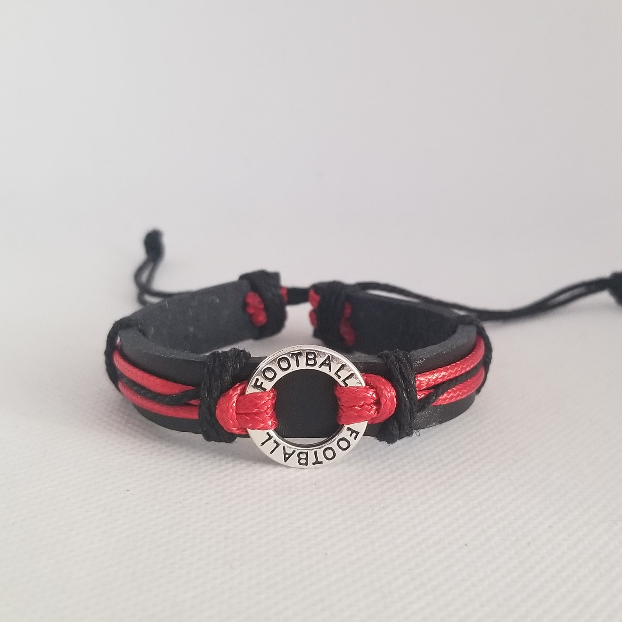 Football Bracelet - Red