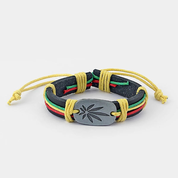 Rasta Marley Multilayer Bracelet Set