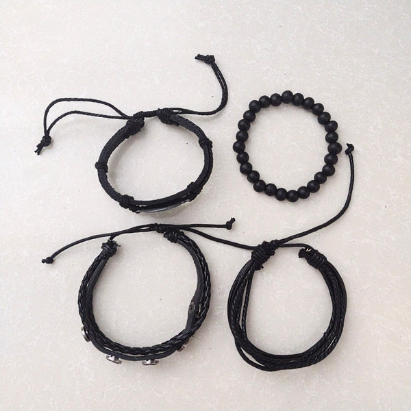 Witchy Bracelet Set - black
