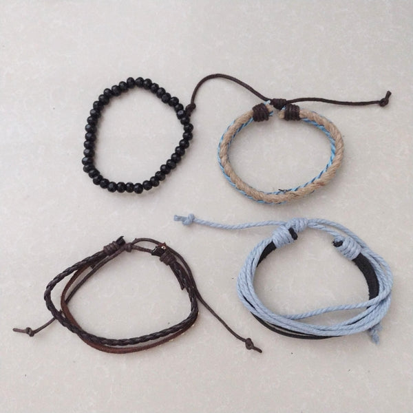 Blue Multilayer Bracelet Set - C2