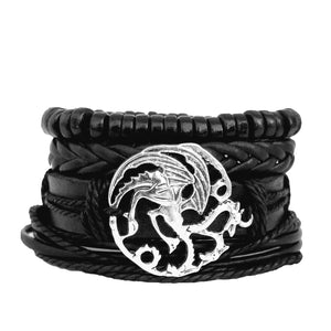Targaryen Dragon Bracelet Set A1