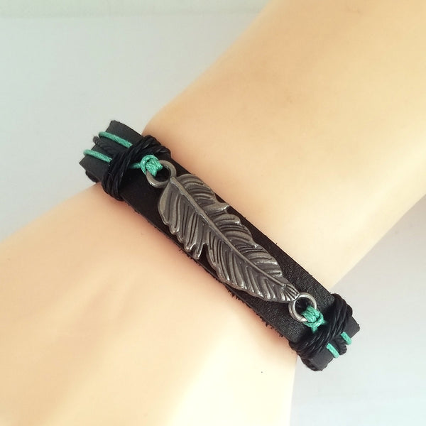 Native American Inspired Feather Bracelet