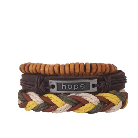 Hope Multi-Color Bracelet Set