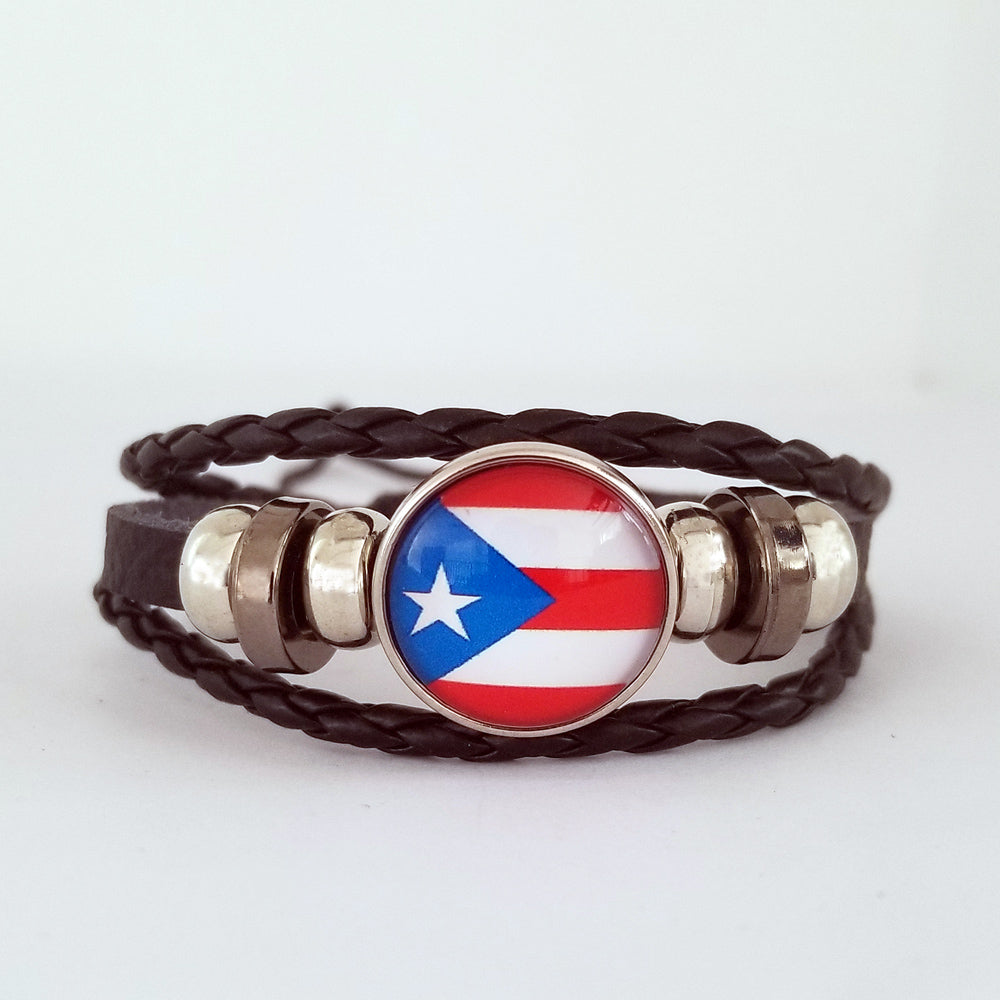 Puerto Rico Flag Bracelet
